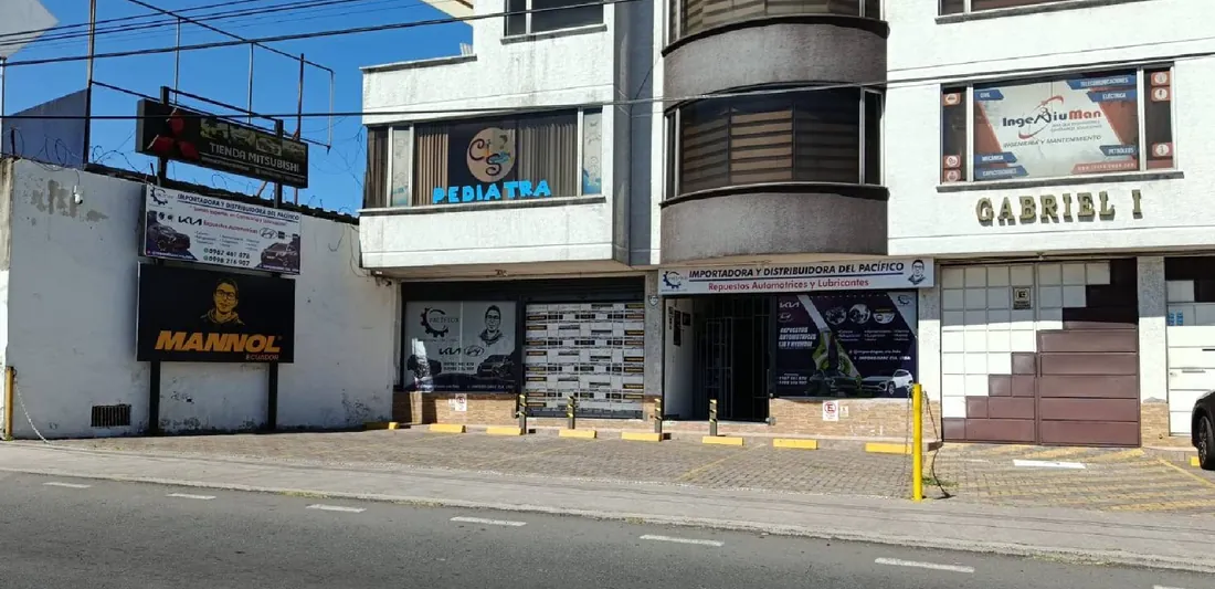 Fachada de la sucursal Sangolquí
